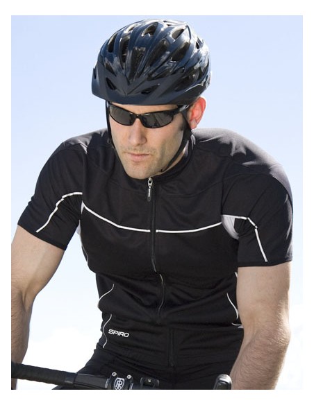 SPI-S188M-Mens Bikewear Full Zip Performance Top 2